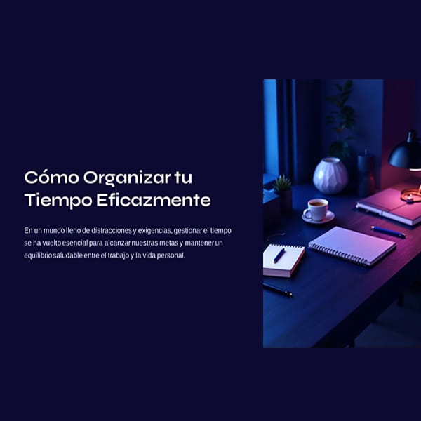 Organizar tu Tiempo Eficazmente