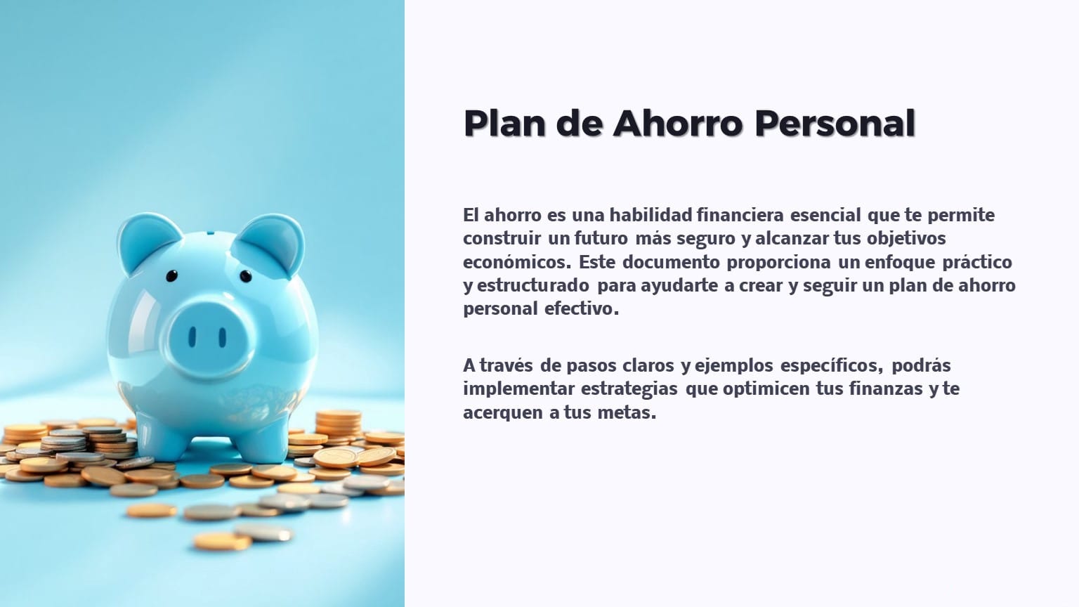Plan de Ahorro Personal