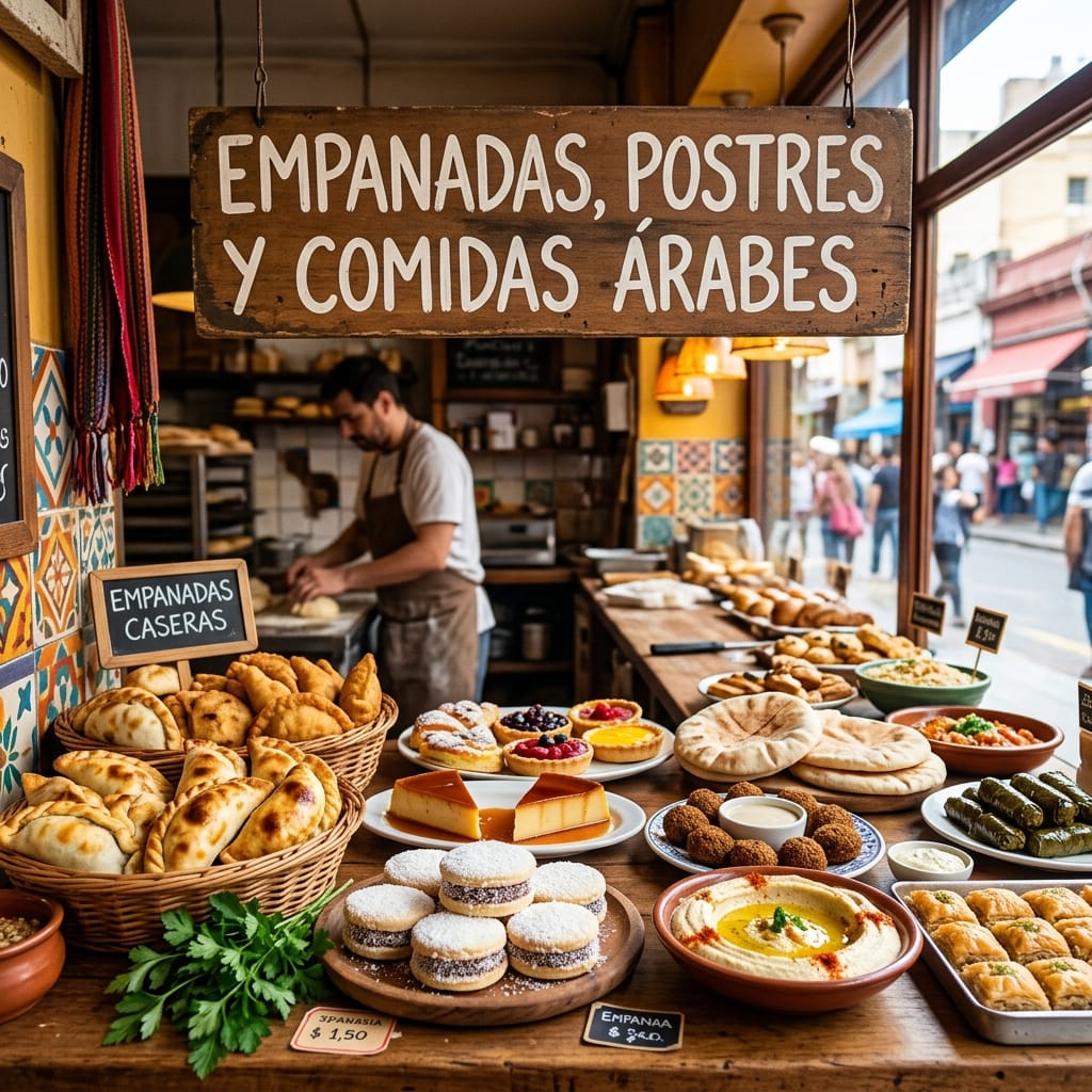 Postres y Comidas árabes