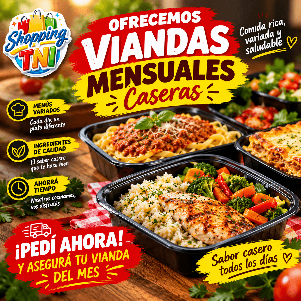 20 Menús Mensuales Variados Super Caseros