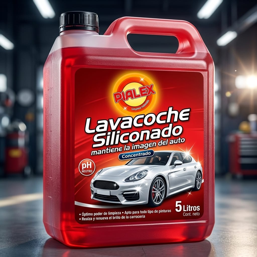 5 Litros de Lavacoches Siliconado