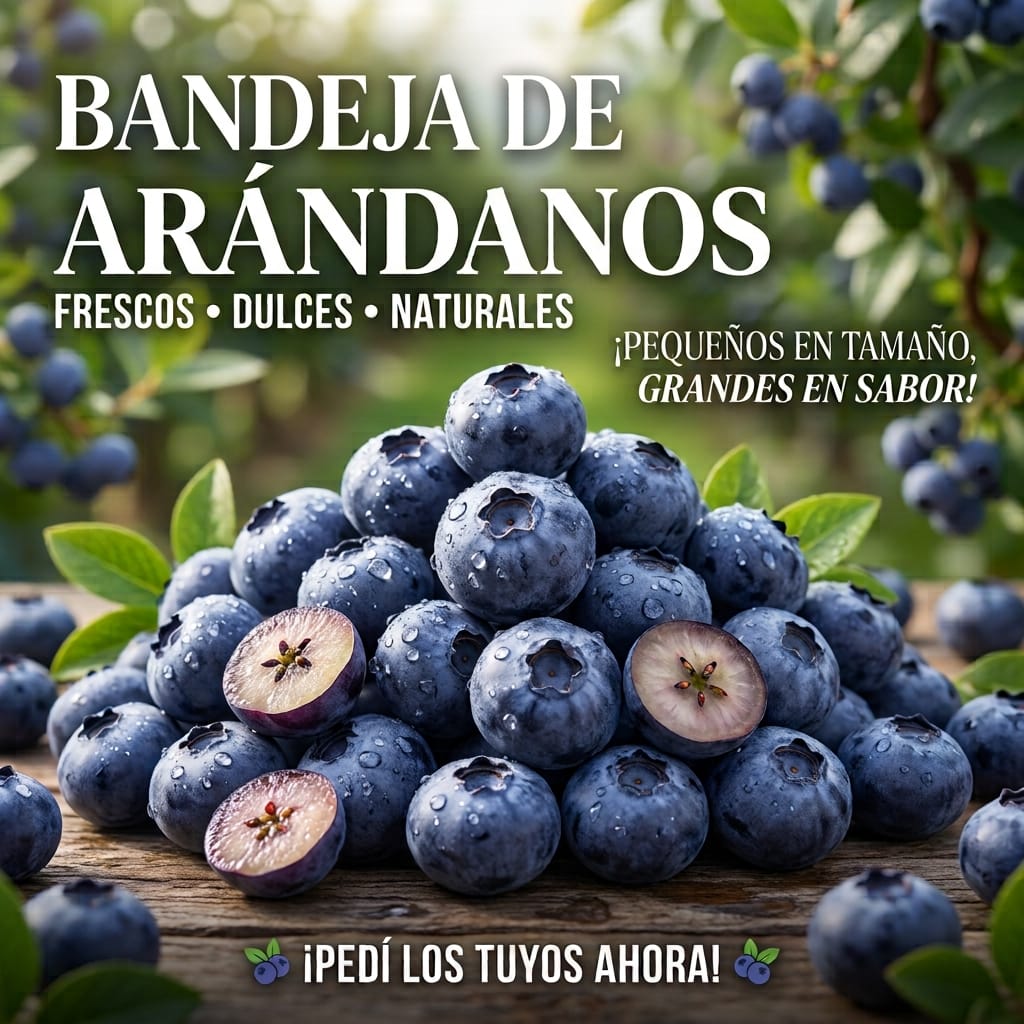 Bandejita de Arándanos